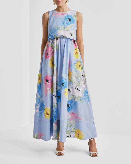 BY TIMO Cotton Taffeta Maxi Dress