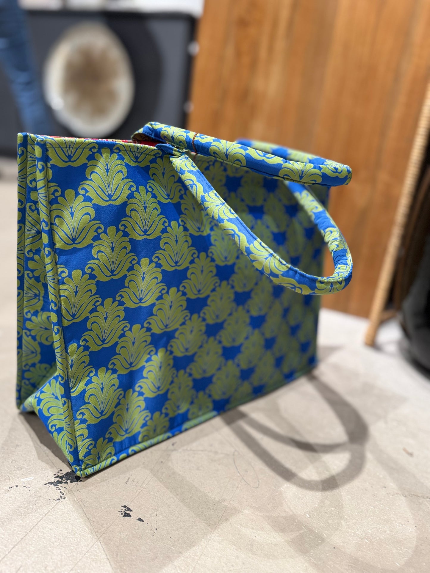 I WAS A SARI tote bag