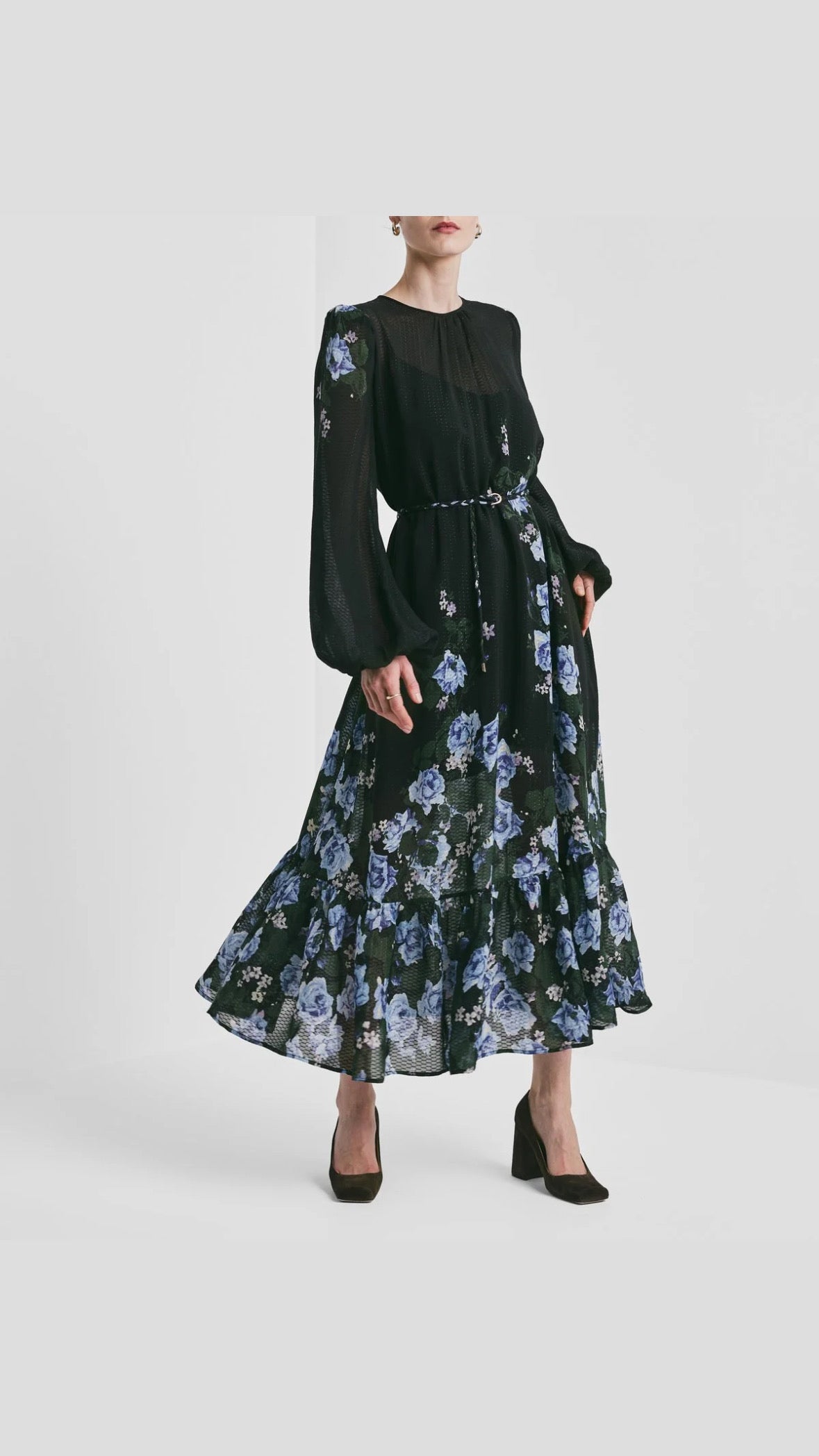 BY TIMO Georgette Relaxed Dress