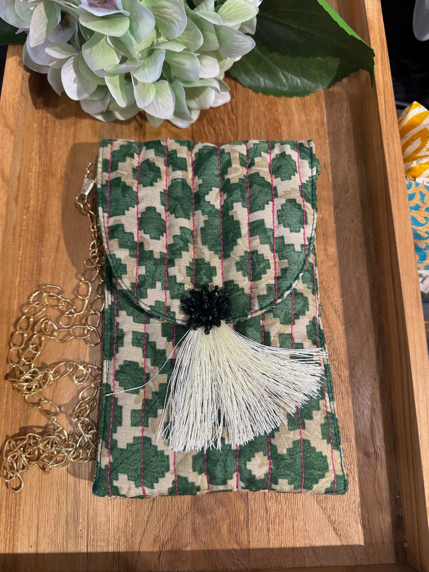 I WAS A SARI Mobilveske med dusk