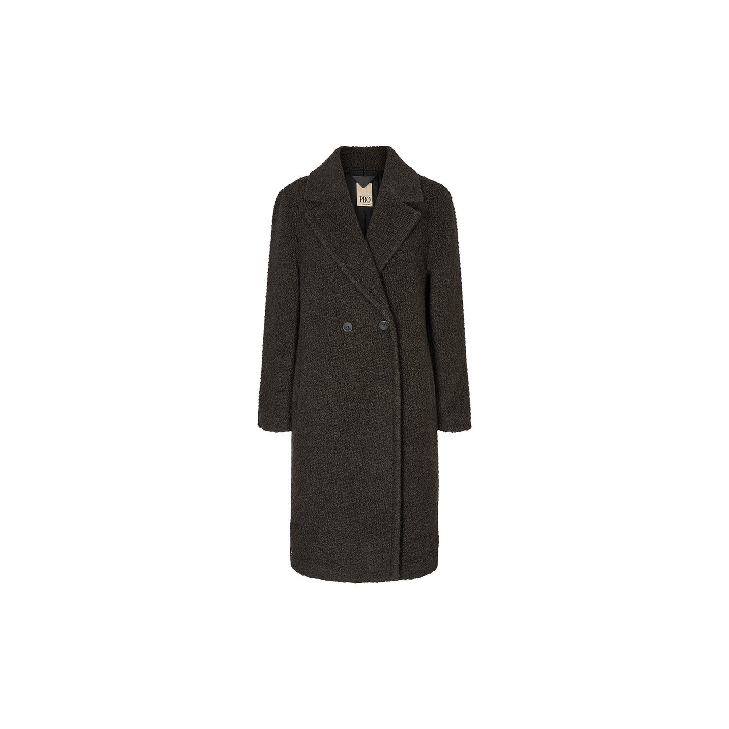 PBO Teddy Coat, Dark Brown