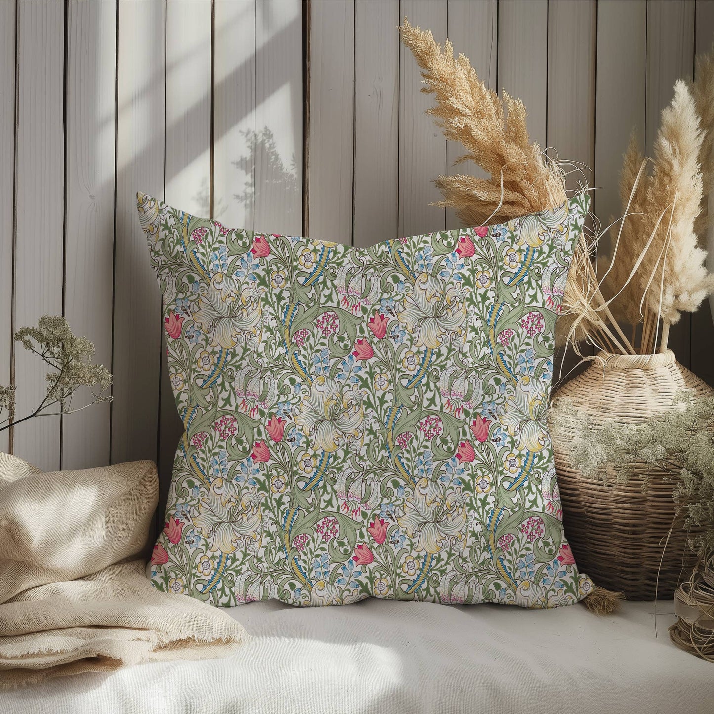 William Morris Golden lily putetrekk, 50x50cm