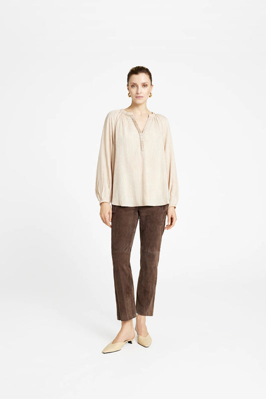 GUSTAV Annsofie Bluse, Neutral