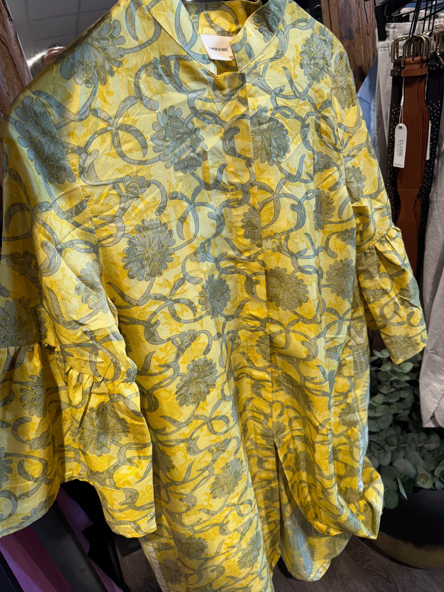 I WAS A SARI Bell Sleeve Coat