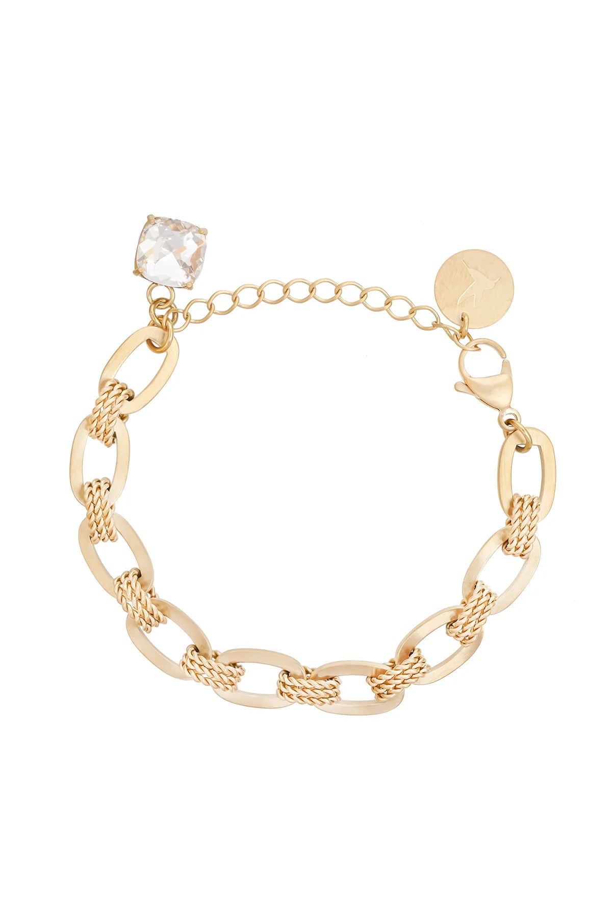 CAMILLA ØHRLING Inez chain bracelet, clear