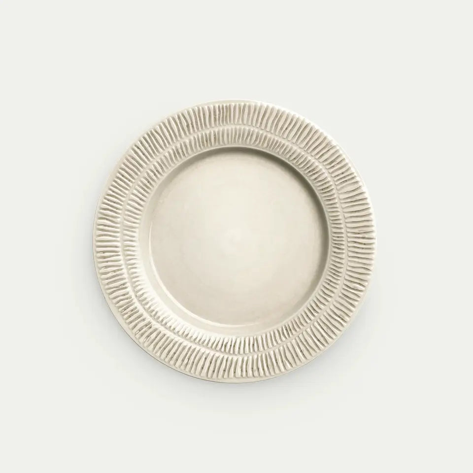 MATEUS Stripes Plate 28cm Sand