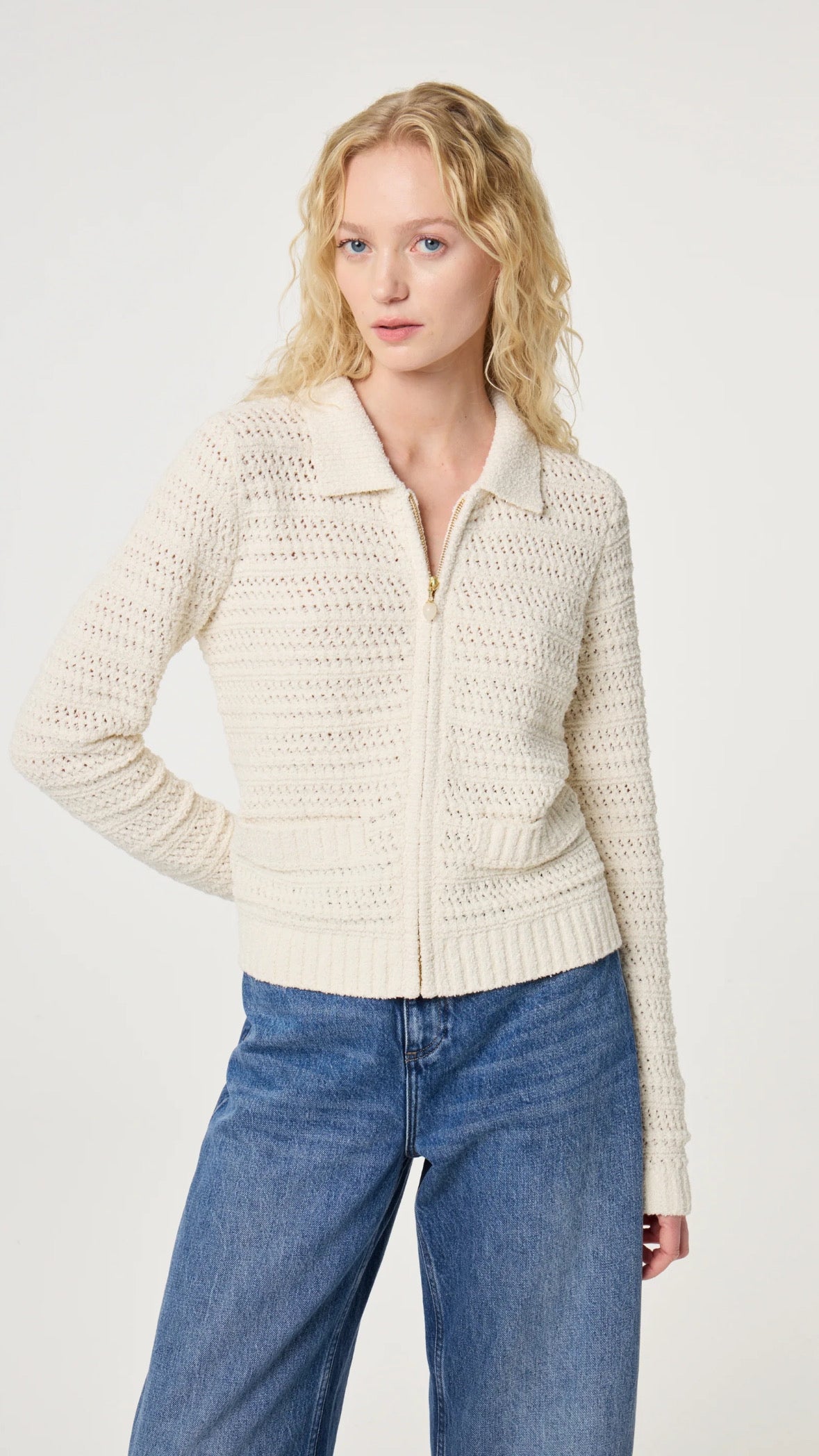 Fabienne Chapot Dido Cardigan, cosy white