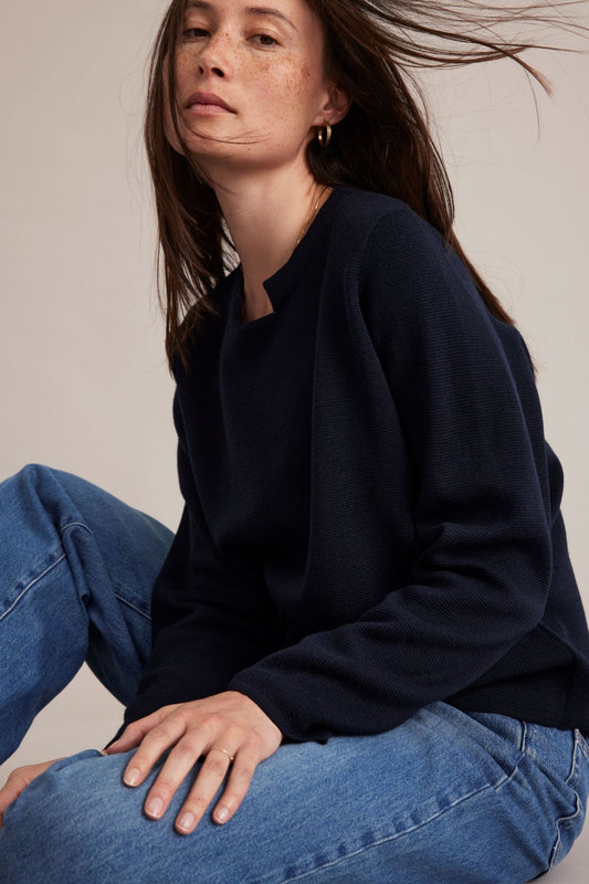 Sibin Linnebjerg Lina Merino Blend Navy