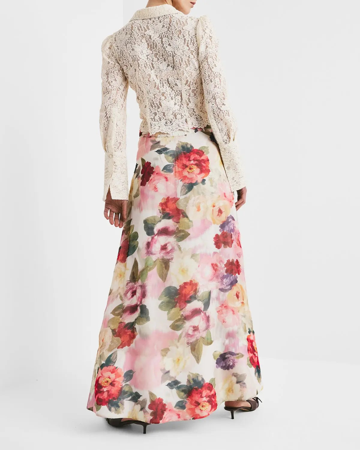 BY TIMO Organza Maxi Skirt