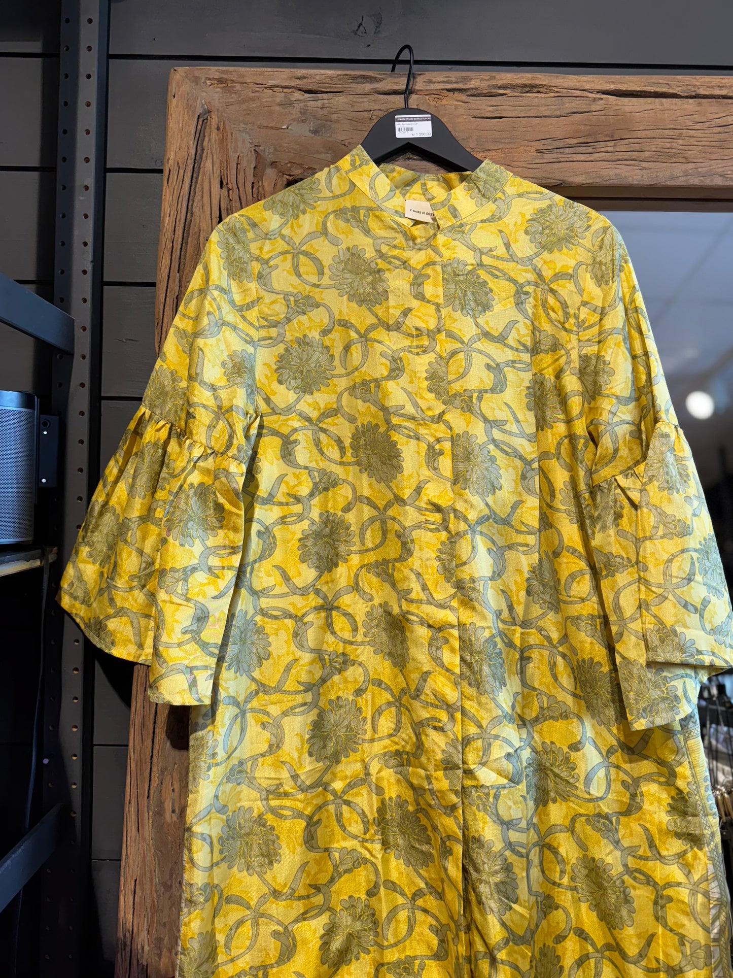 I WAS A SARI Bell Sleeve Coat