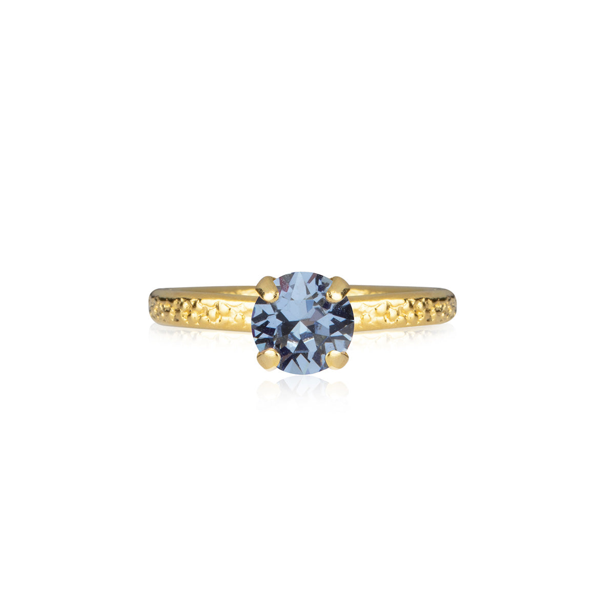 CAROLINE SVEDBOM Natti ring gold, Light sapphire