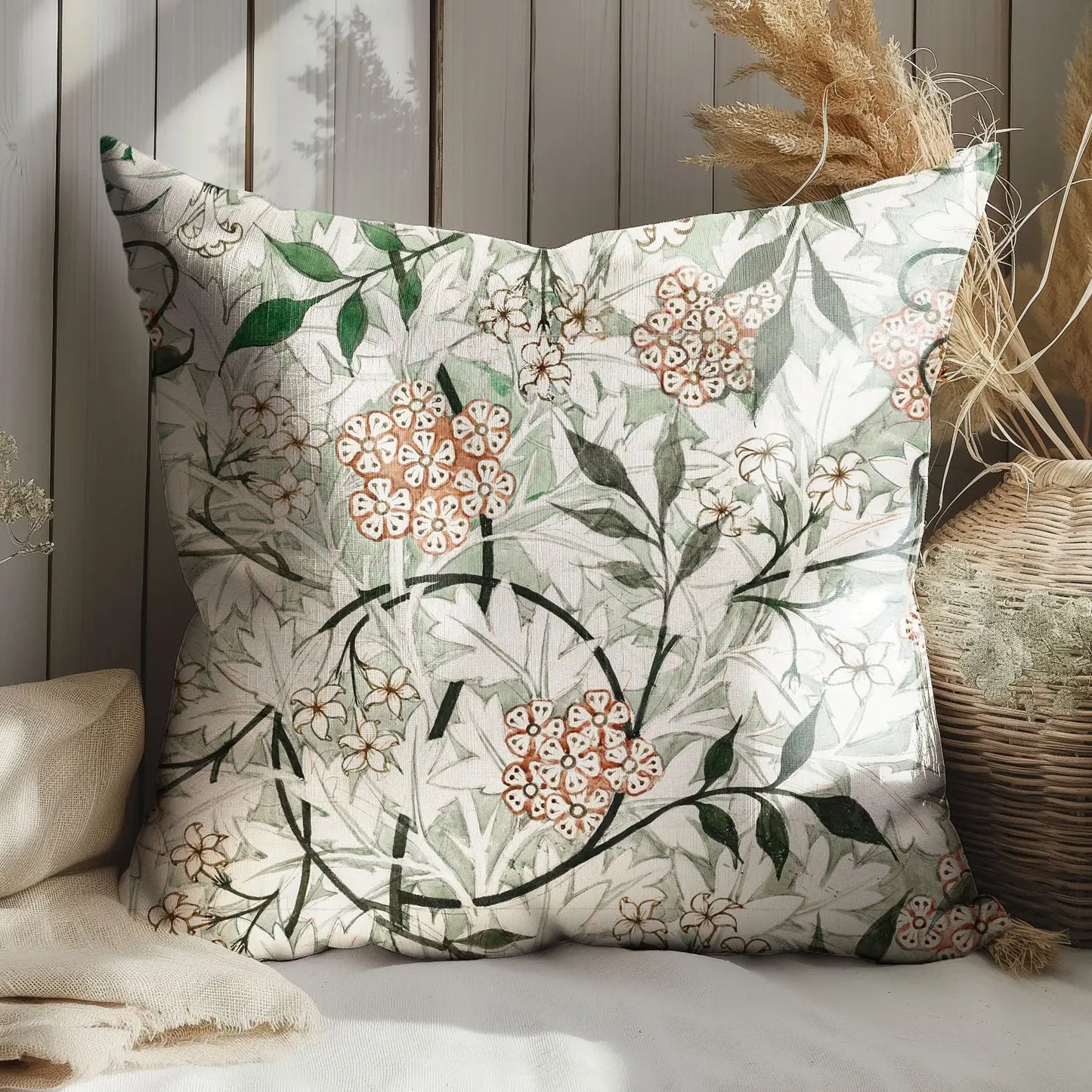 William Morris putetrekk i Jasmine-trykk, 50x50