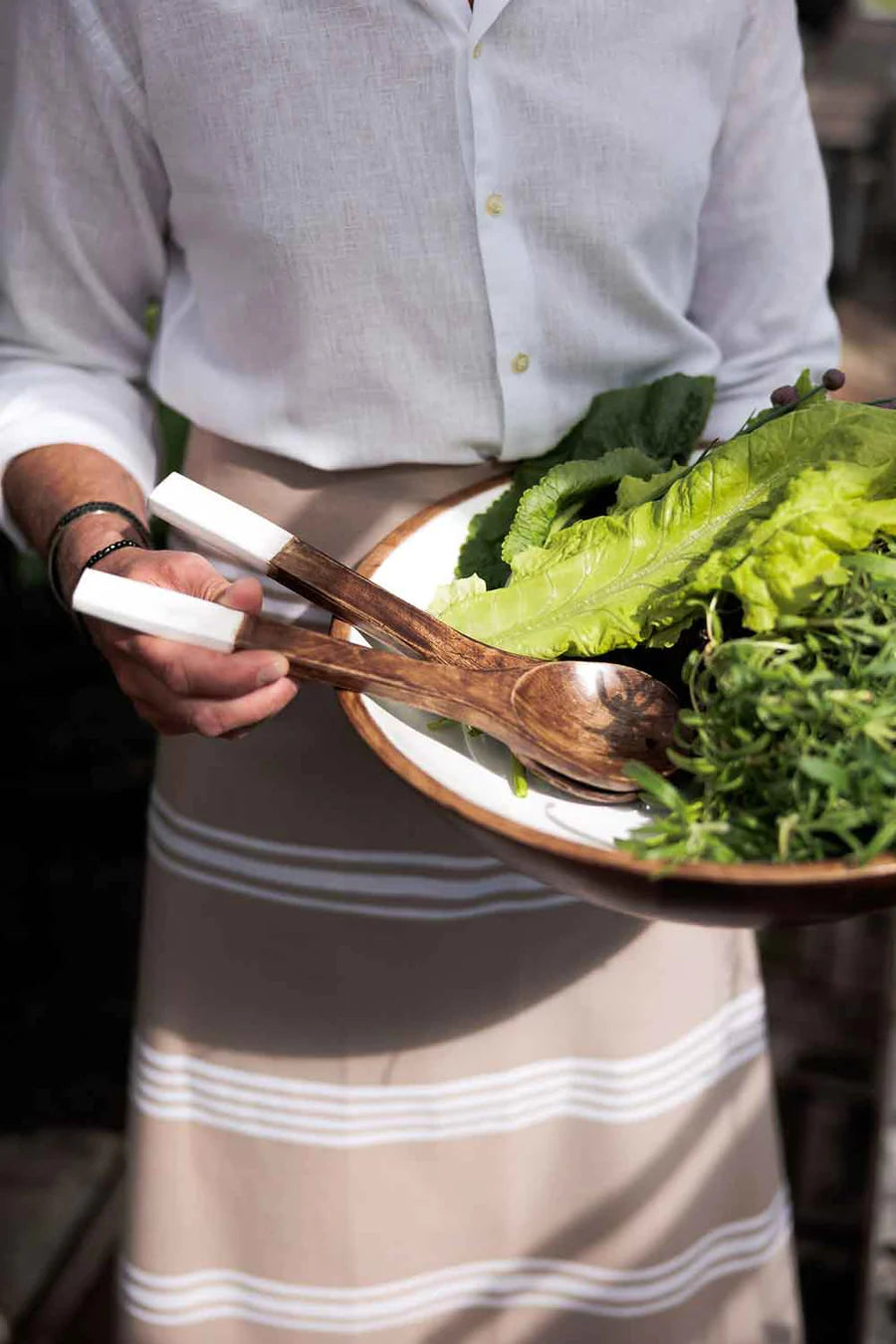 HALVOR BAKKE Salatbestikk Algaida i mangotre