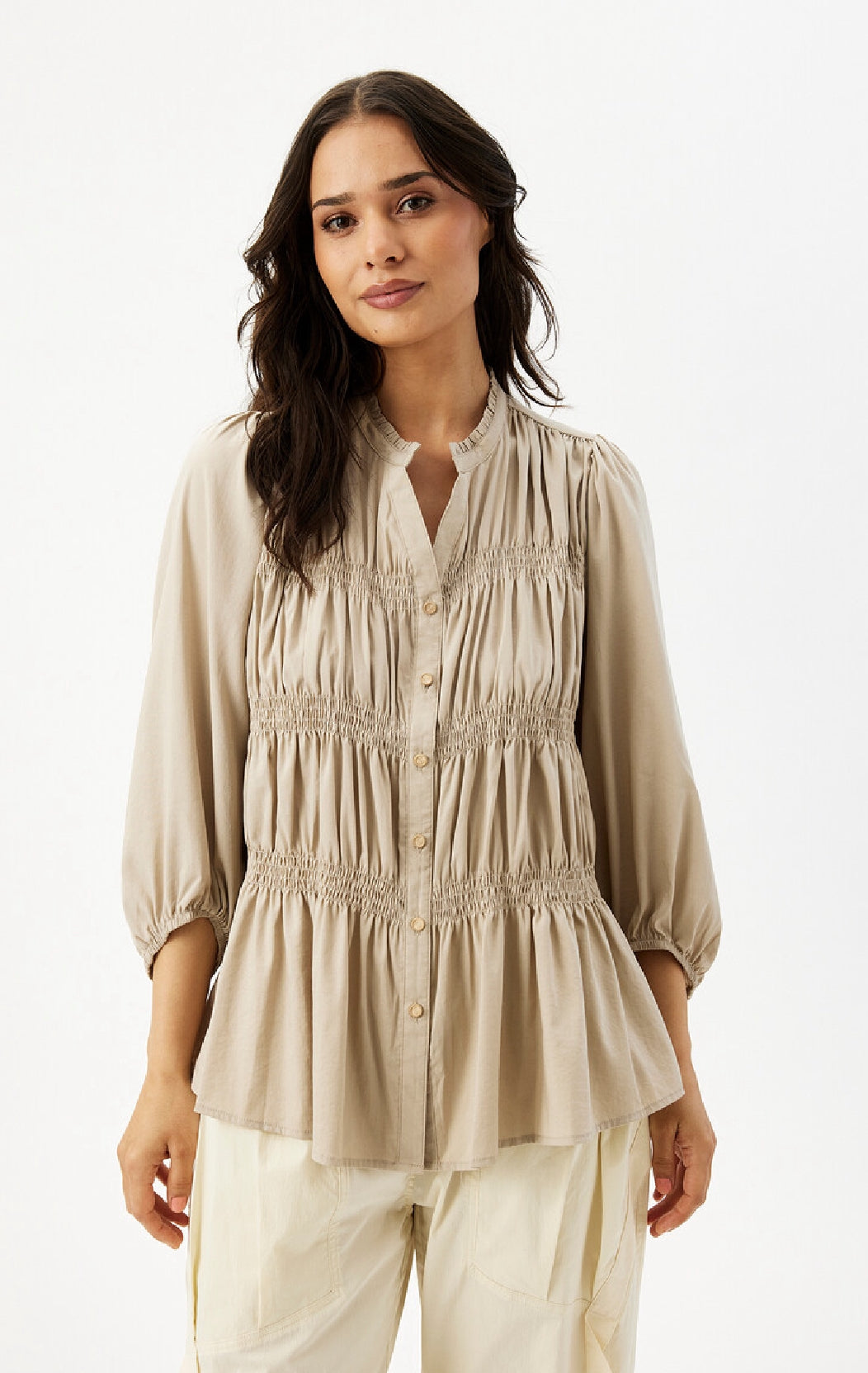 INFRONT Vikky bluse, beige