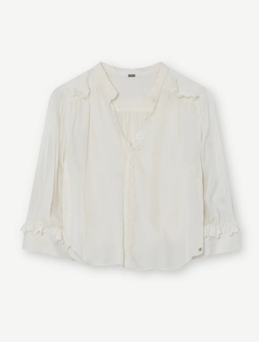 GUSTAV bluse Sira, antique white