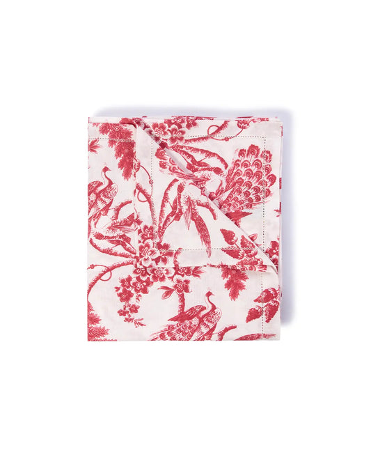 byTimo Linen Table Cloth 130x300, Birds