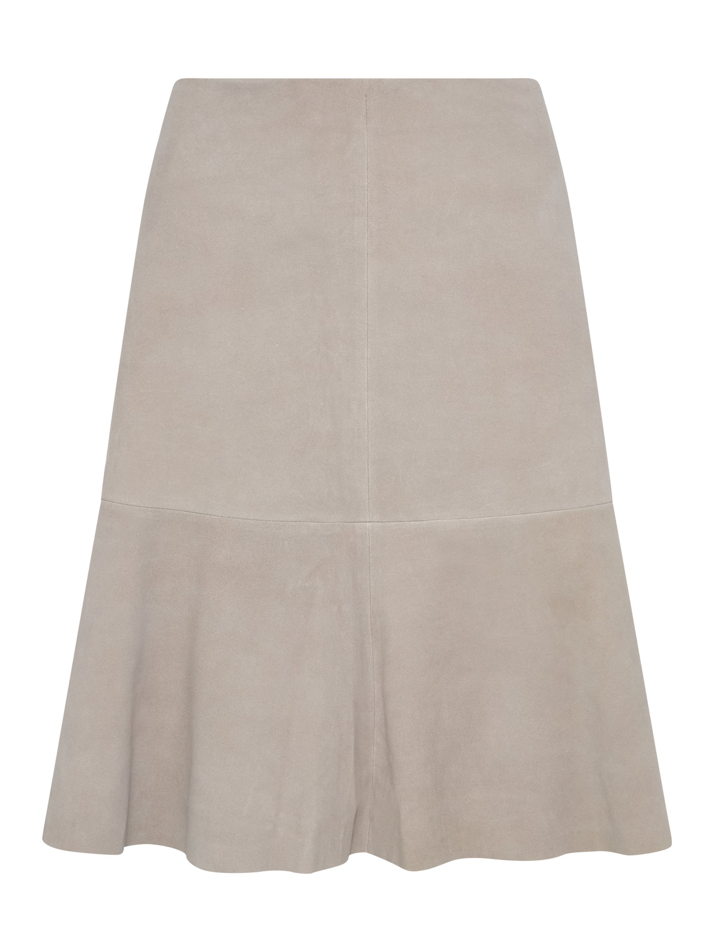 ANE MONE Leah skinnskjørt, beige