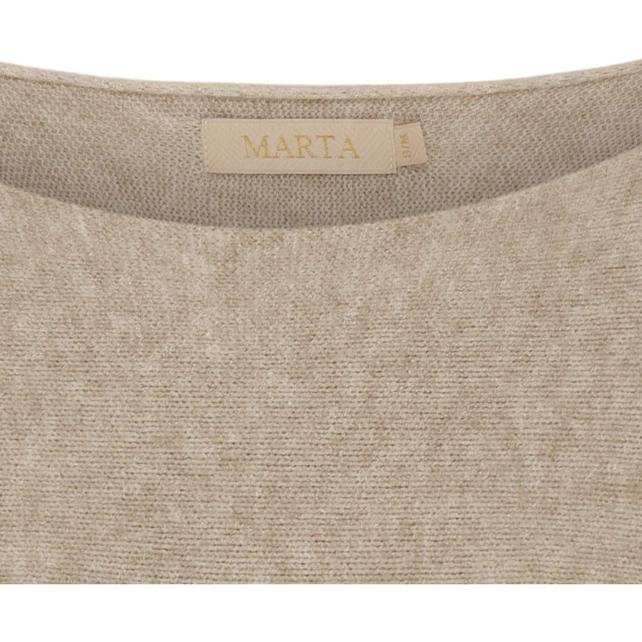 MARTA DU CHATEAU Dagmar Knit, Medium beige