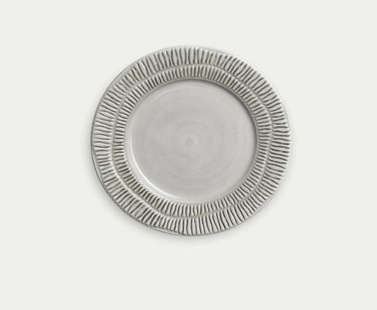 MATEUS Stripes Plate 21cm Grey