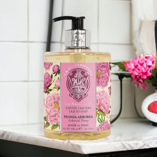 MARIO FISSI Flytende såpe 500ml, Arboreal Peony