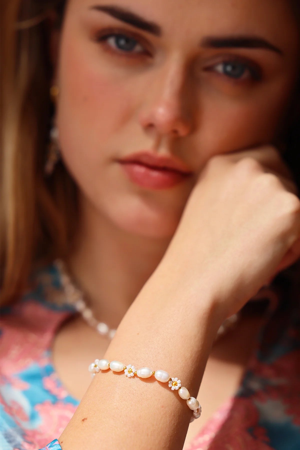 CAMILLA ØHRLING Flower pearl Bracelet