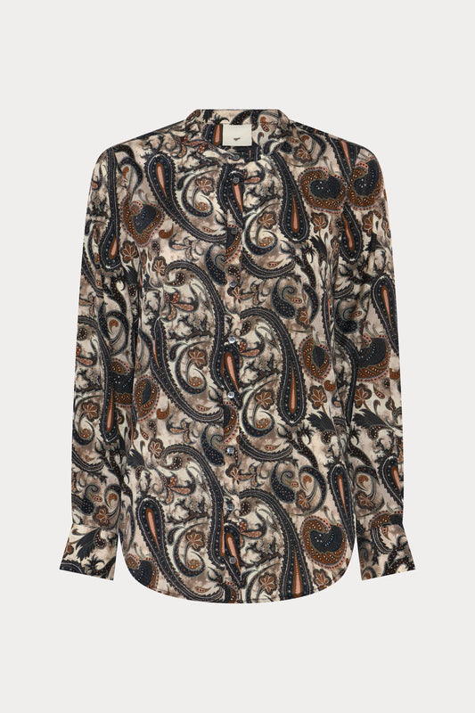 Heartmade Maple shirt, Earthy Paisley print