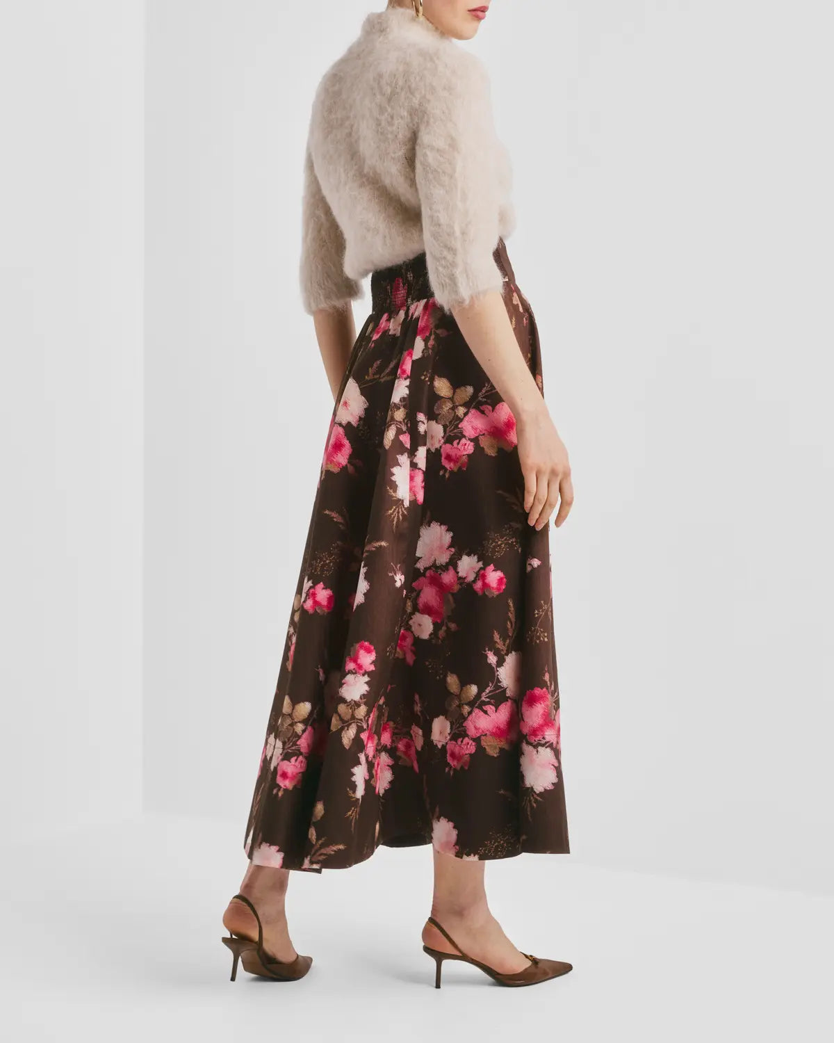 byTimo Taffeta Maxi Skirt