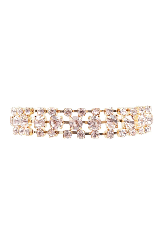 CAMILLA ØHRLING Armbånd Carolina Swarovski lux - Vintage pink