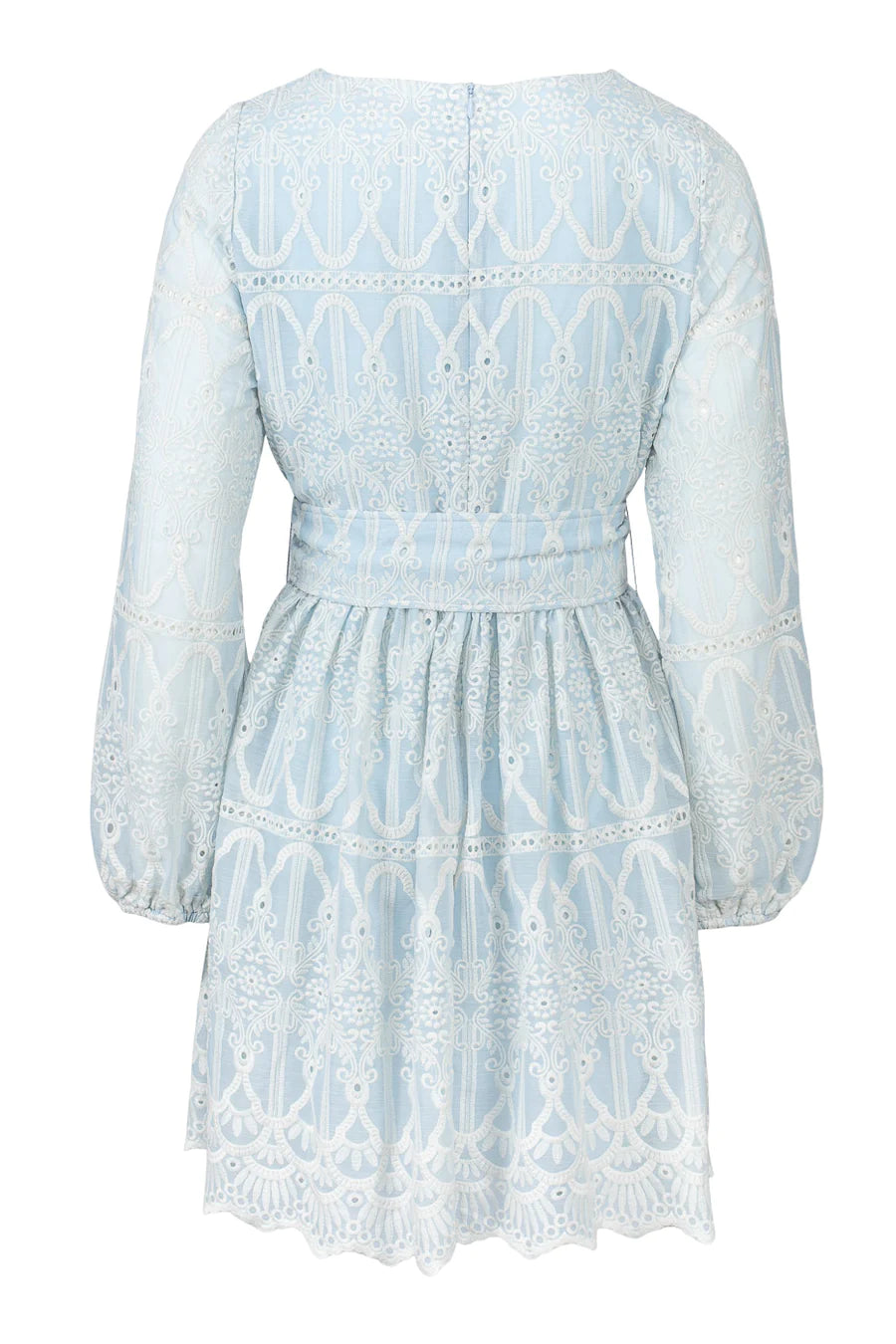 Love Lolita Sutton mini dress, Blue embroidery