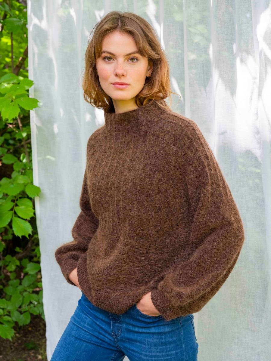 CLOSE TO MY HEART Lea Sweater, Hunter