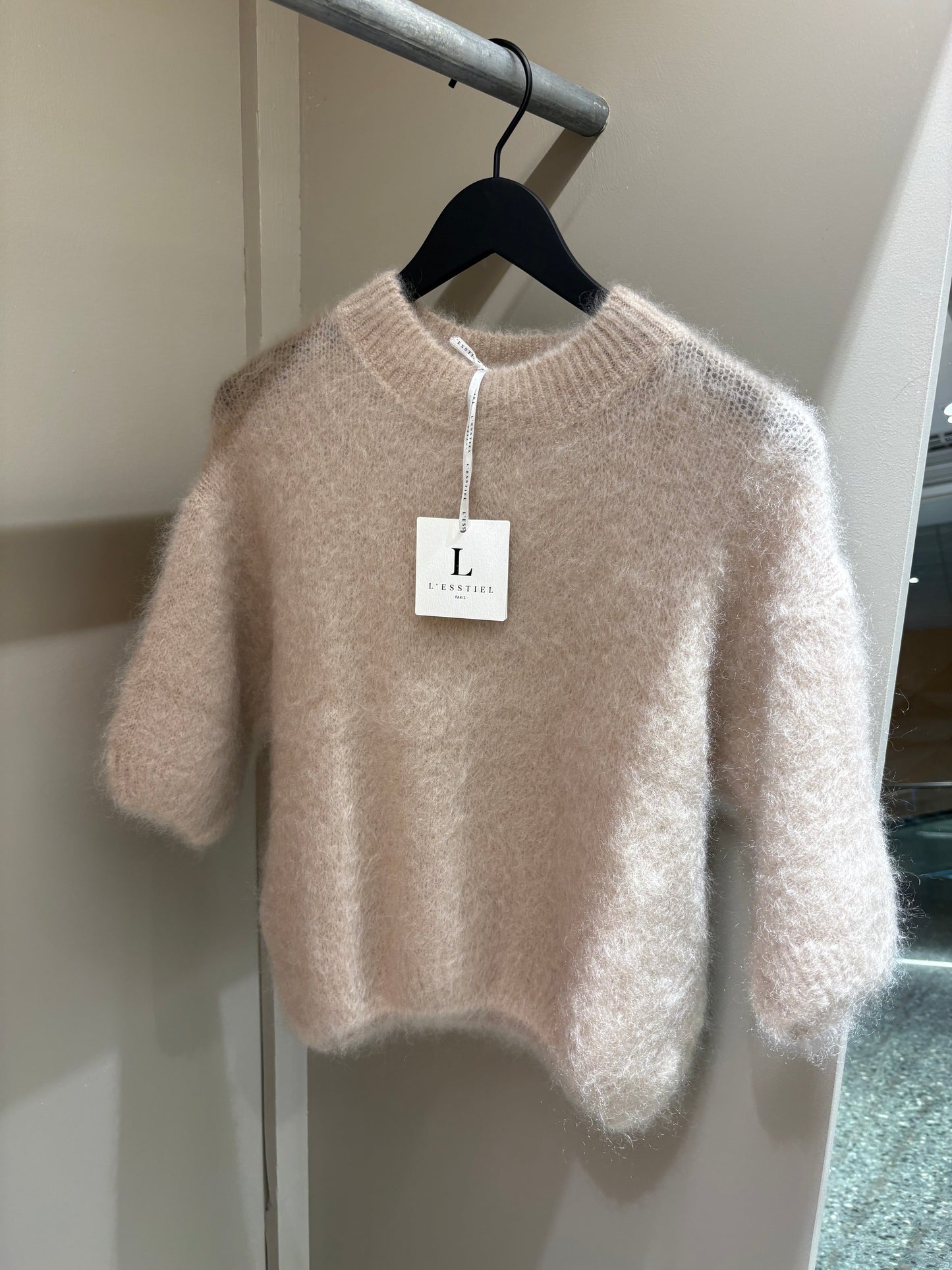 From Paris With Love,  Mohair Kid T-shirt, beige