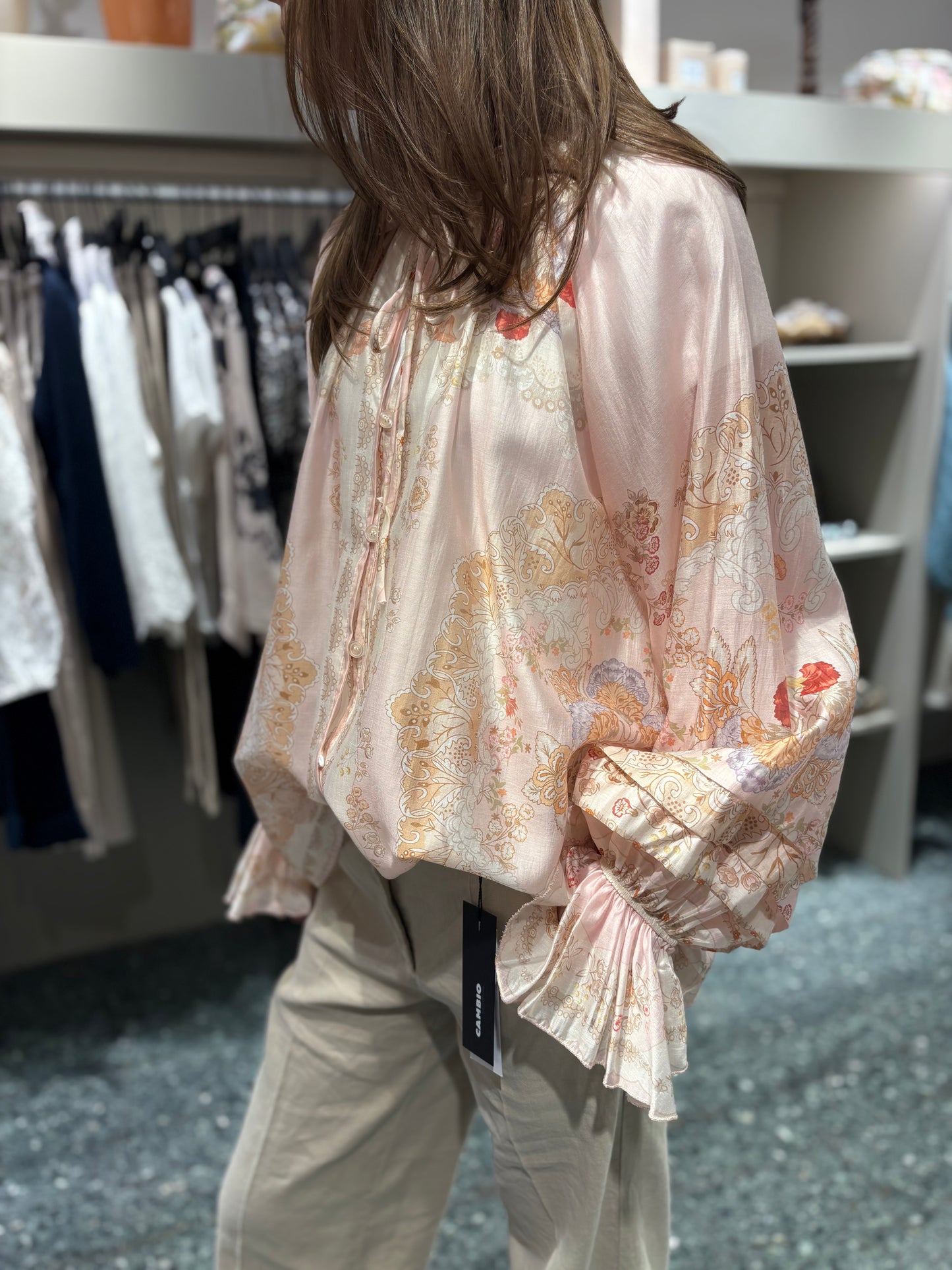 From Paris With Love bluse - Rosa