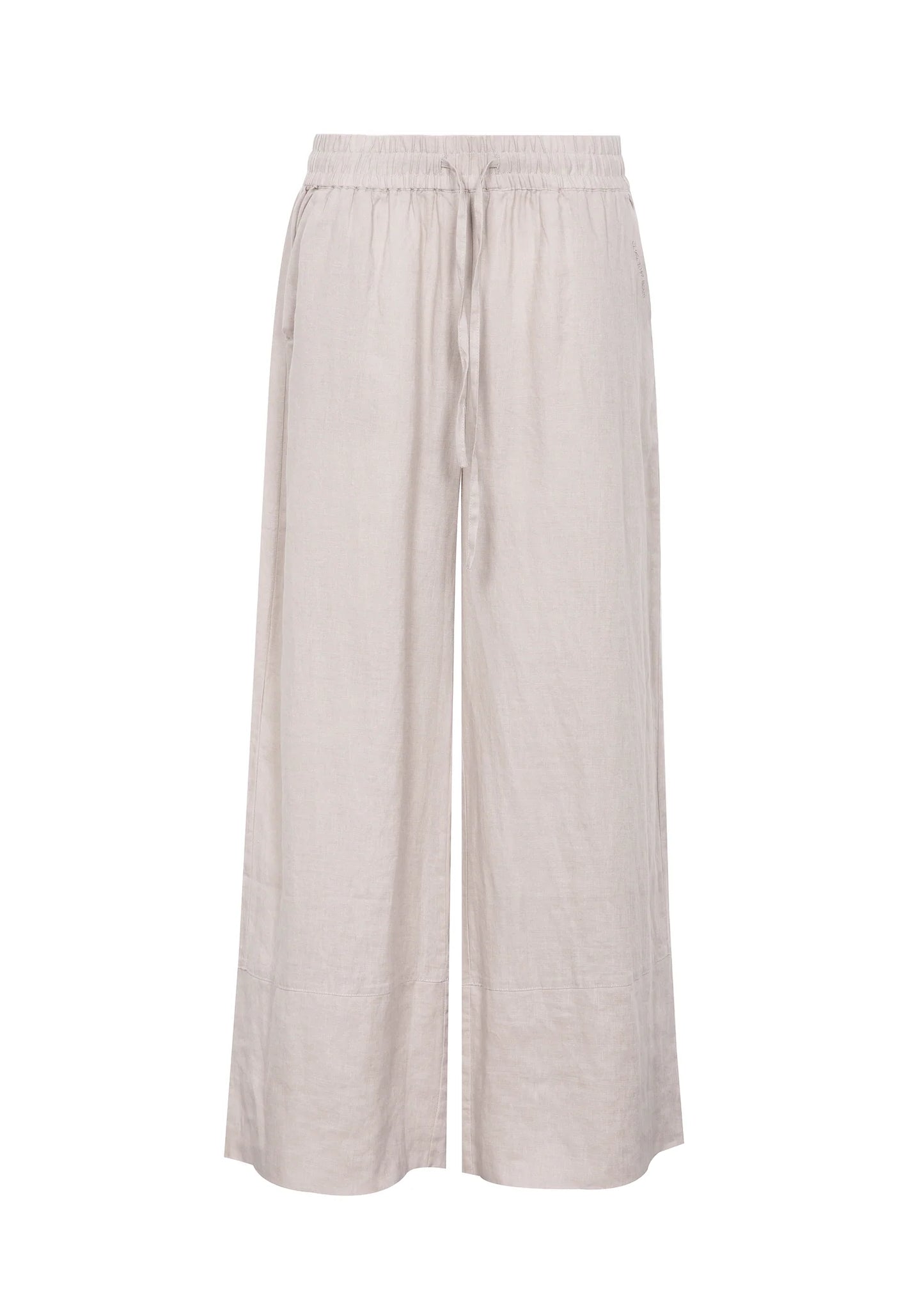 CLOSE TO MY HEART Lou wide pants, Taupe