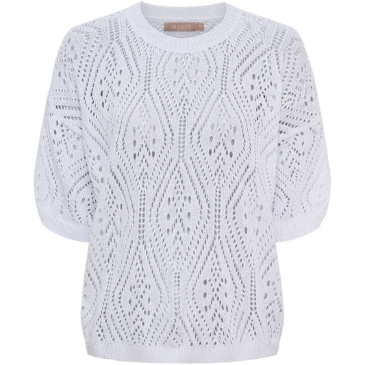 Marta Vina Knit, Hvit
