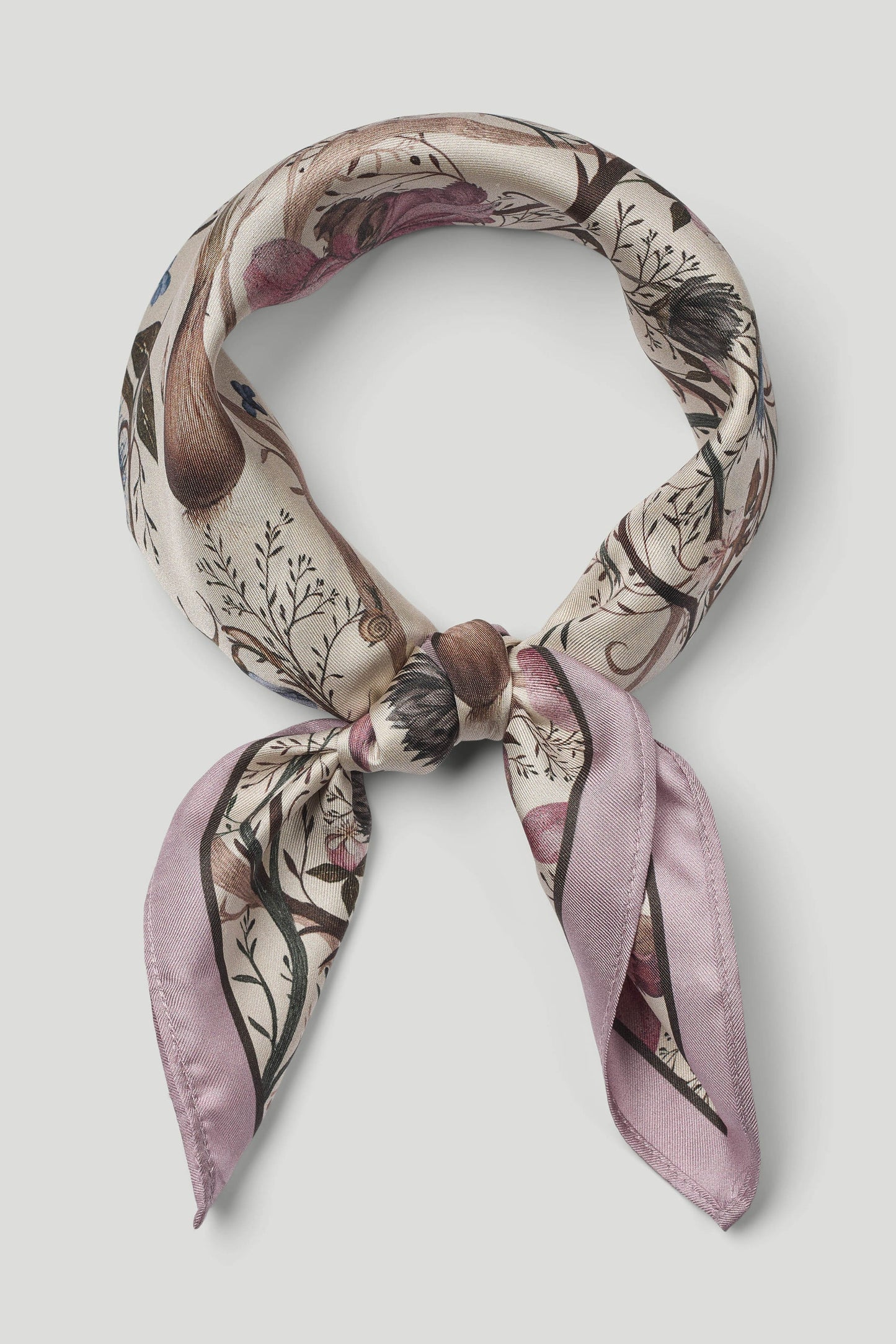 PBO Scarf silk, small, Champagne