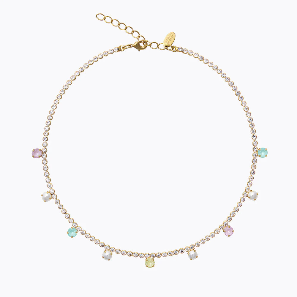 CAROLINE SVEDBOM Millie necklace, Soft pastel combo