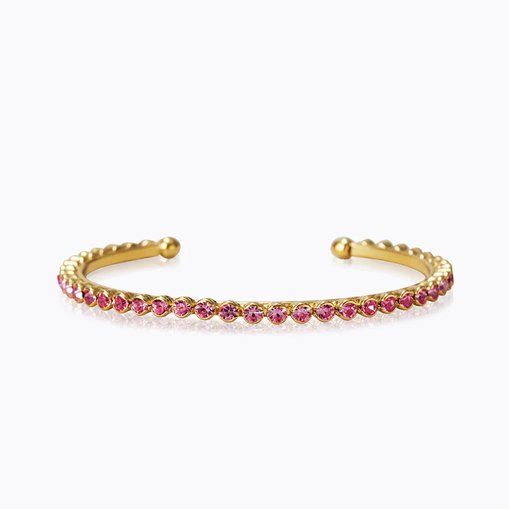 CAROLINE SVEDBOM Siri bangle bracelet gold, Rose