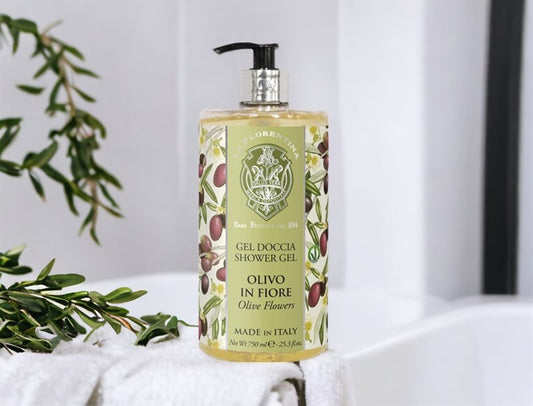 MARIO FISSI Dusjgele 750ml, Olive flowers