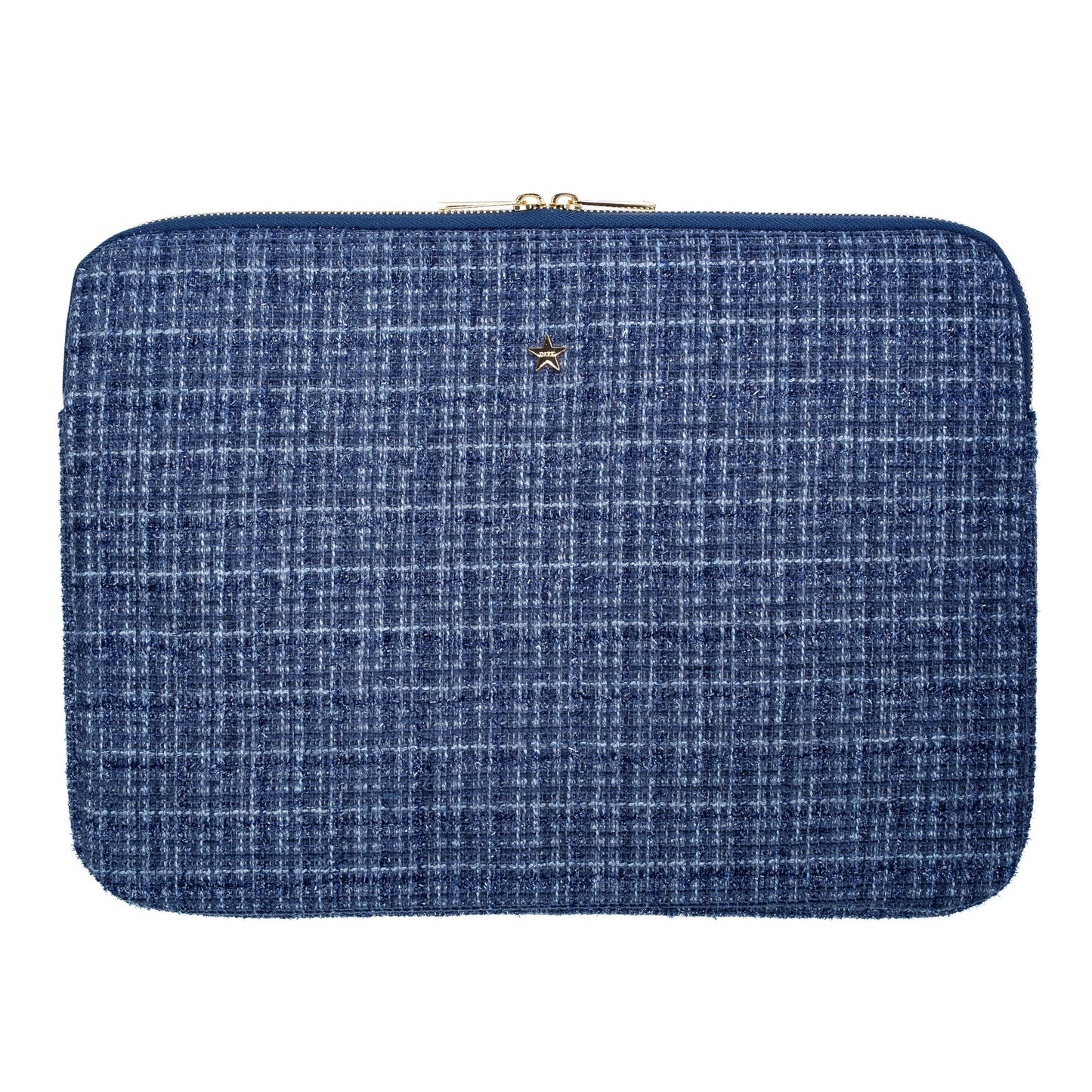 DARK Tweed Mac Cover, Grisalle blue