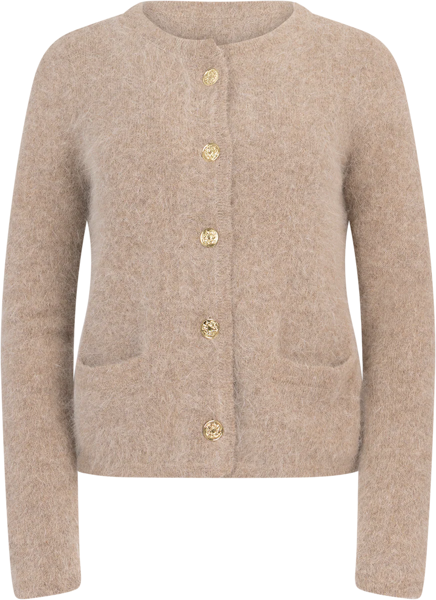 ANE MONE Ashley Cardigan, Praline