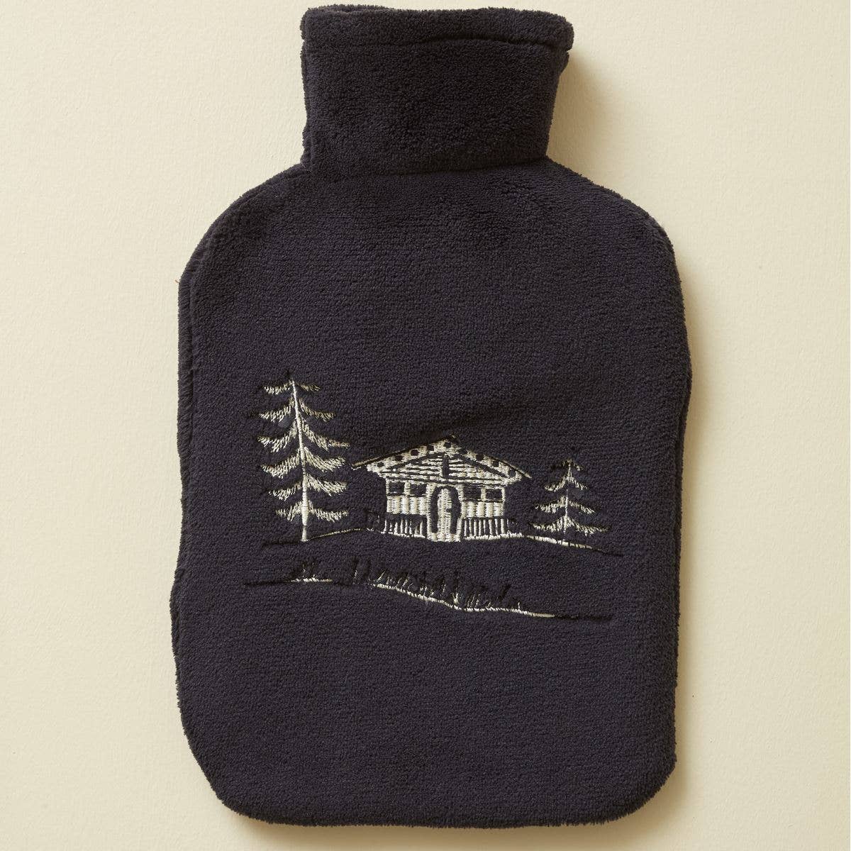 Bouillotte Chalet d'alpage charbon: 35 X 21 cm