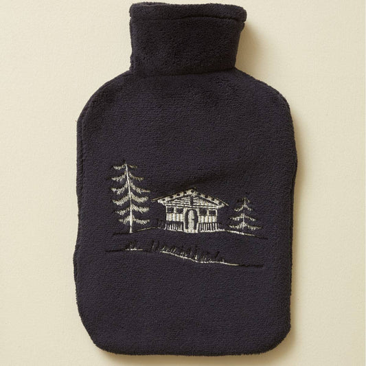 Bouillotte Chalet d'alpage charbon: 35 X 21 cm