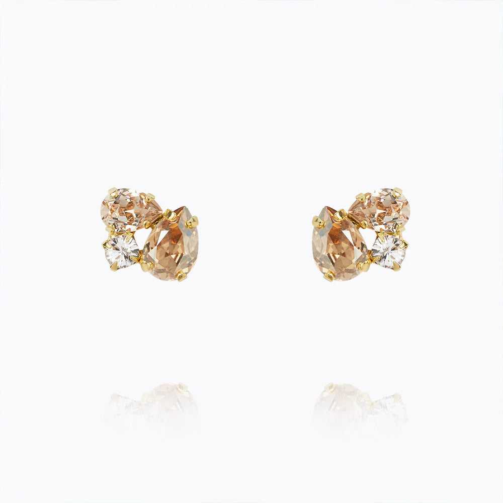 CAROLINE SVEDBOM Alisia earrings, golden combo