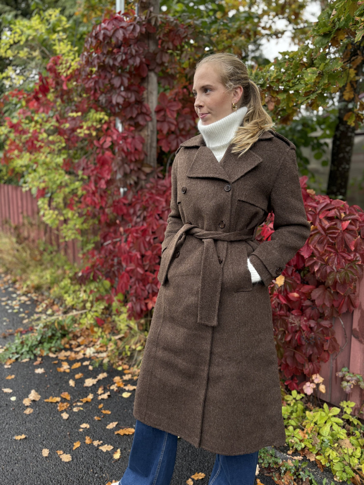 Ane Mone Nancy Coat, Cognac
