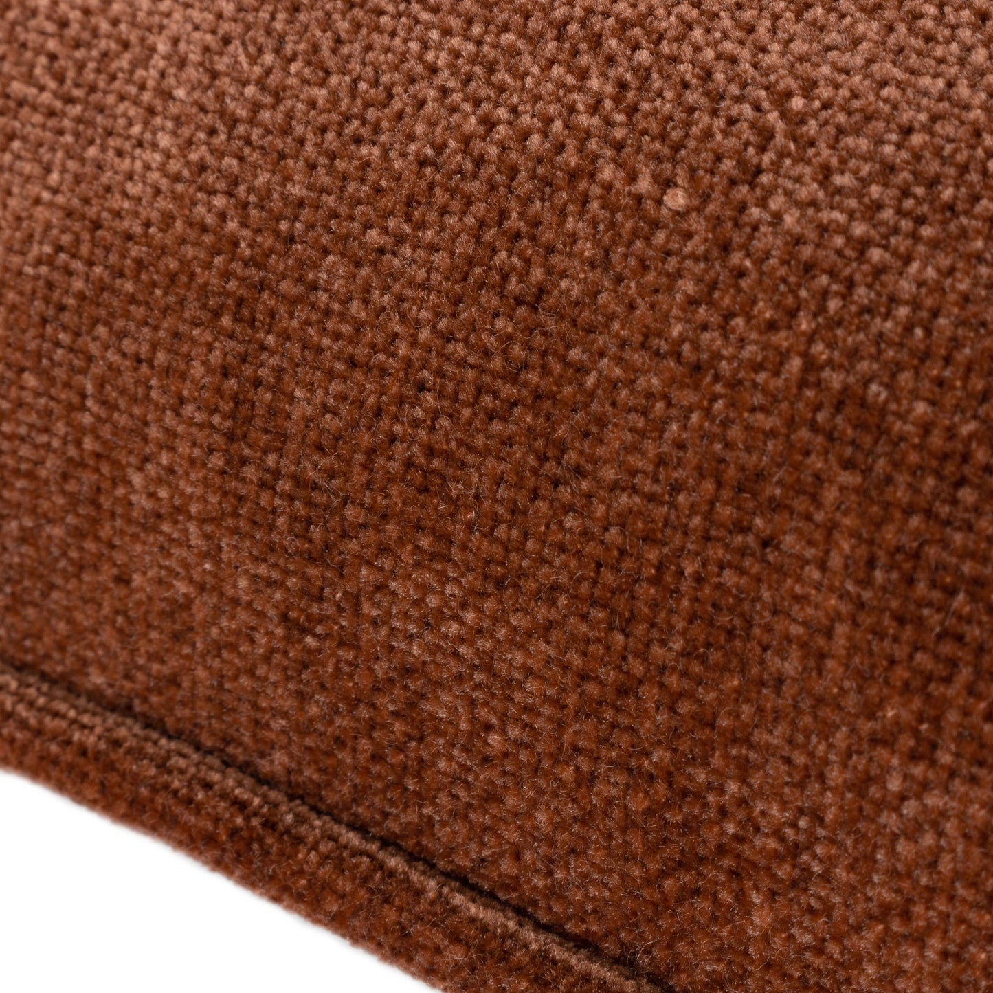Heavy Chenille Cushion Nutmeg: Nutmeg / Polyester Filled / 50 x 50cm