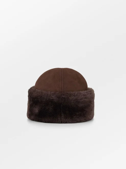 Dora Shearling Hatt, brun