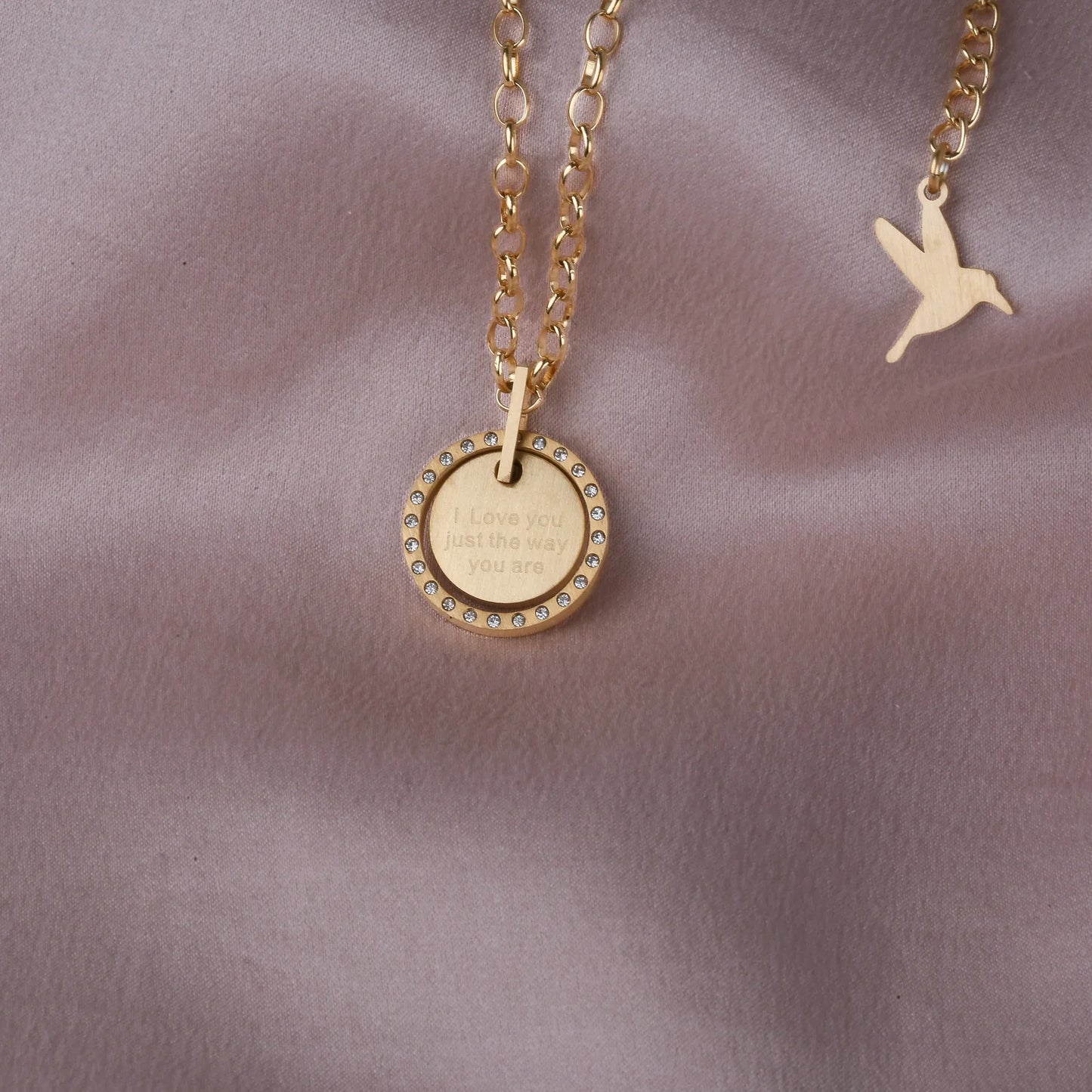 CAMILLA ØHRLING Halskjede I Love You