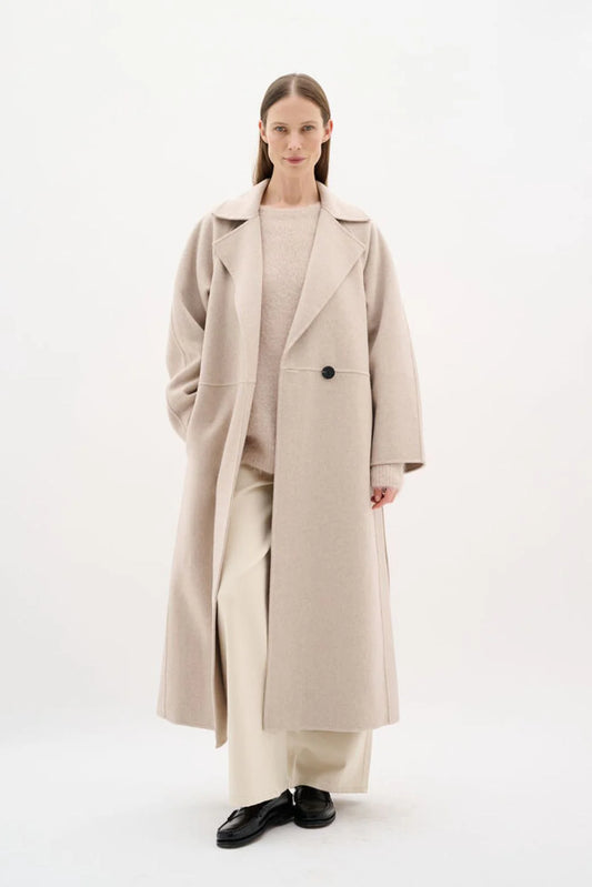INWEAR Yilla Long coat, Nougat