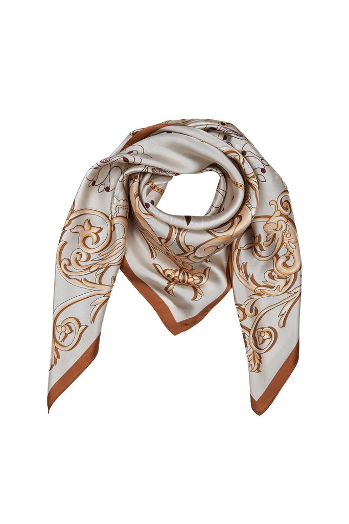 ANE MONE Lola Silkeskjerf, Sand