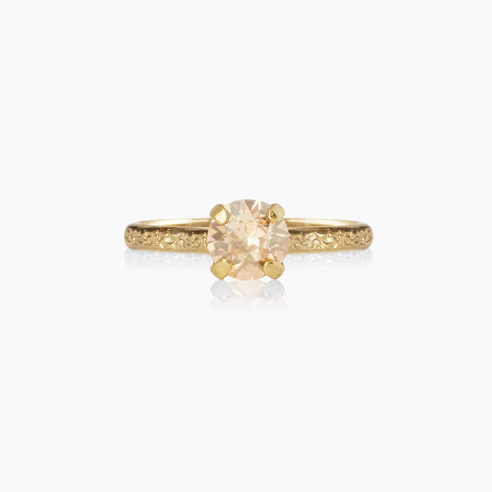 CAROLINE SVEDBOM Natti ring gold, Golden shadow